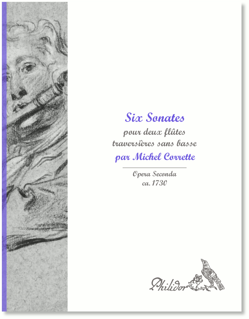 Corrette, Michel | Sonates pour deux flûtes sans basse | Opera II (c1730)
