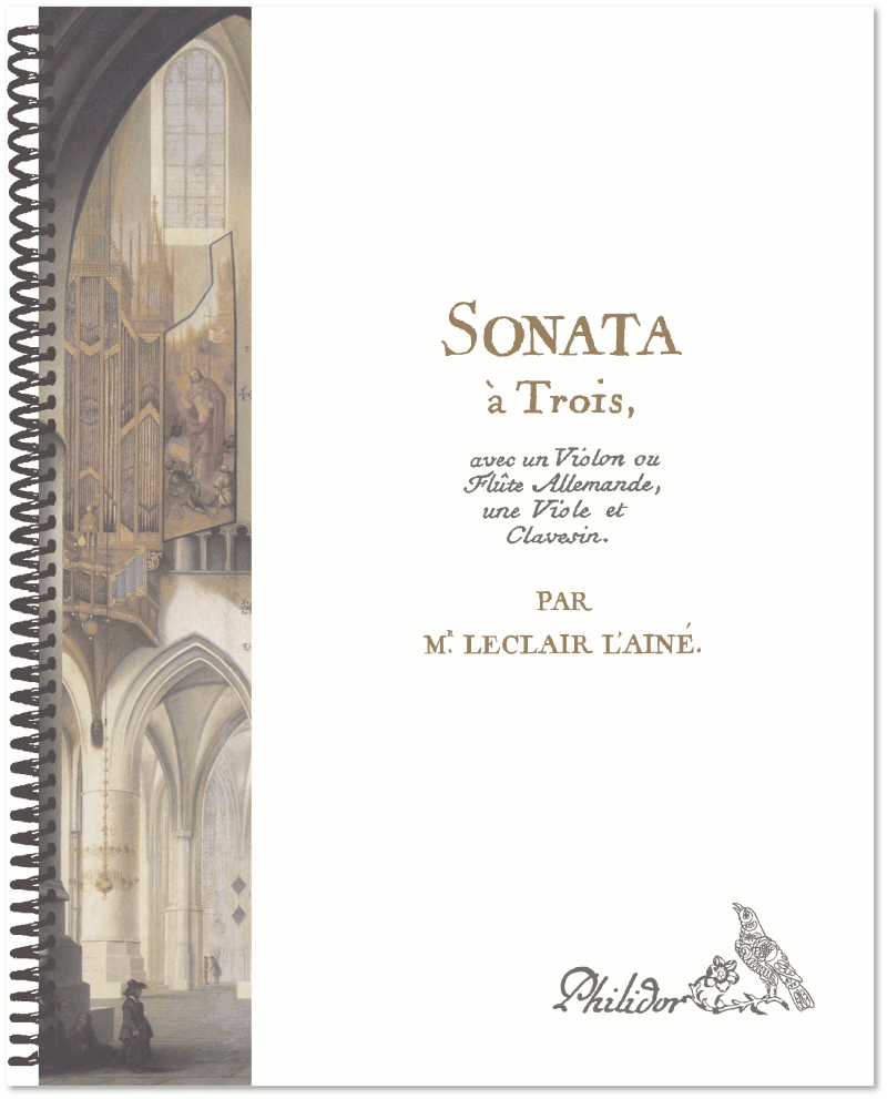 Leclair, Jean-Marie | Sonate VIII à Trois