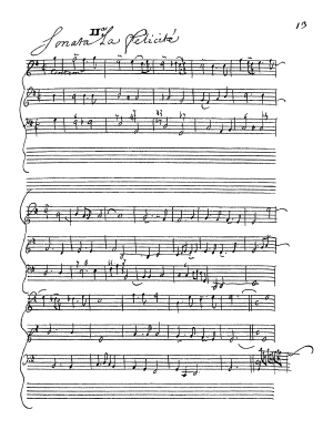 Clérambault, Louis Nicolas | Sonate en trio "La Felicité" (c1700)