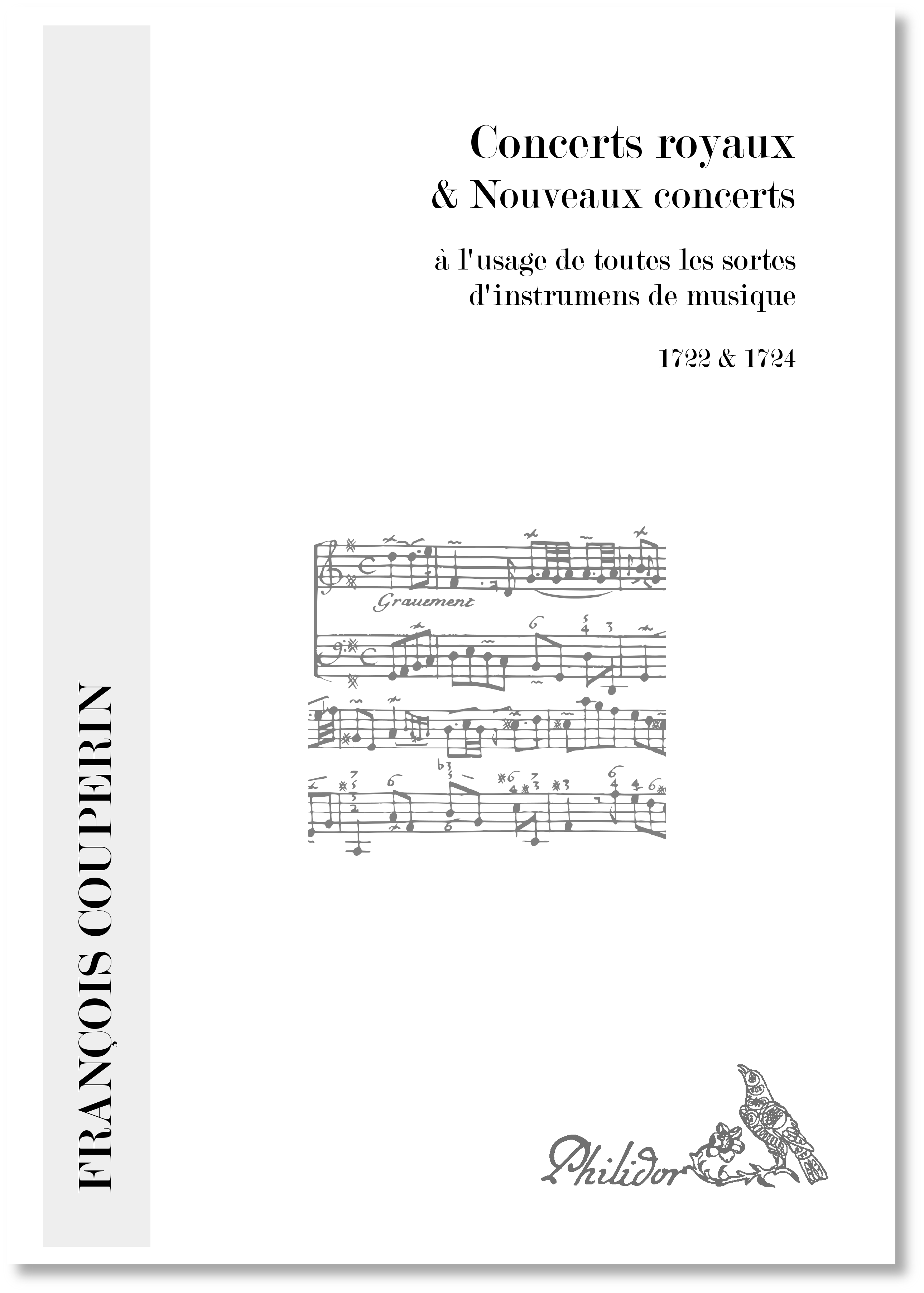 Couperin, François | Concerts royaux et Nouveaux concerts ou les Goûts réunis (1722 & 1724)