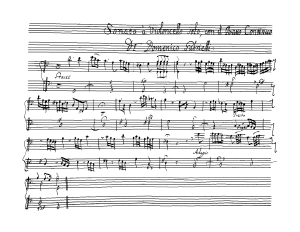 Gabrielli, Domenico | Canone & Sonate per violoncello solo e basso continuo (1689)