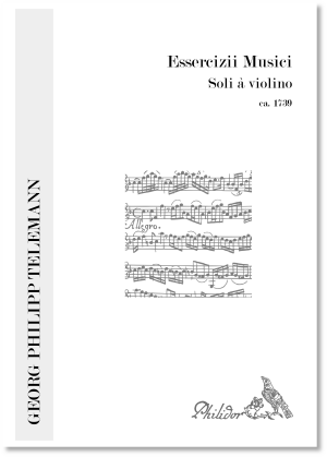 Telemann | Essercizii Musici | Soli à Violino