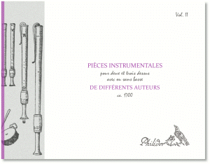 Collection | Recueil de pièces instrumentales de différents auteurs | Vol. II (c1700)