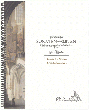Becker, Dietrich | Sonata a 2. Violino & Viola da gamba