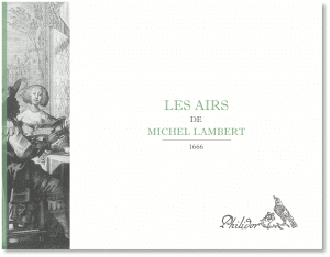 Les Airs de Monsieur Lambert (1666)