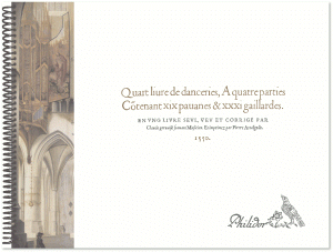 Attaingnant, Pierre (ed.) | Quart Livre de Danceries à quatre parties (1550)