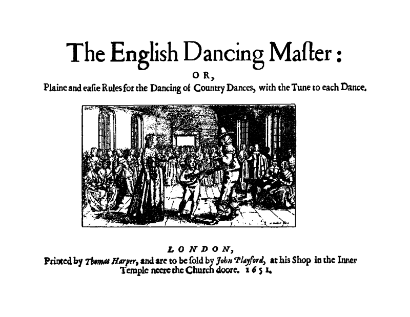 The English Dancing Master (1651)